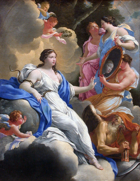 賢明の寓意 シモン・ヴーエ 1645年頃