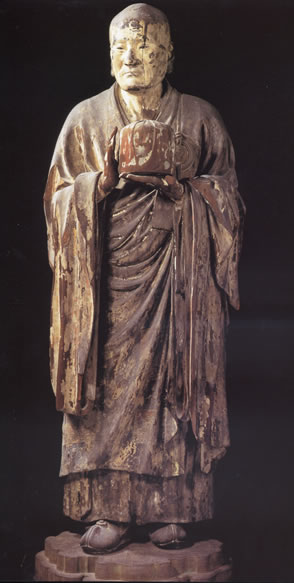 国宝　無著菩薩立像