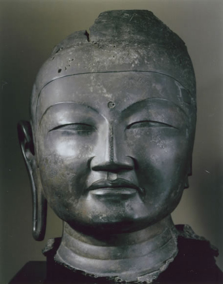 国宝　薬師如来像頭部