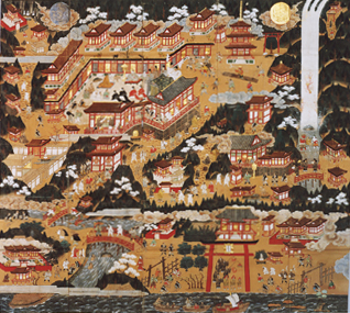 那智参詣曼荼羅図（なちさんけいまんだらず）