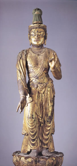 重要文化財 薬王菩薩立像