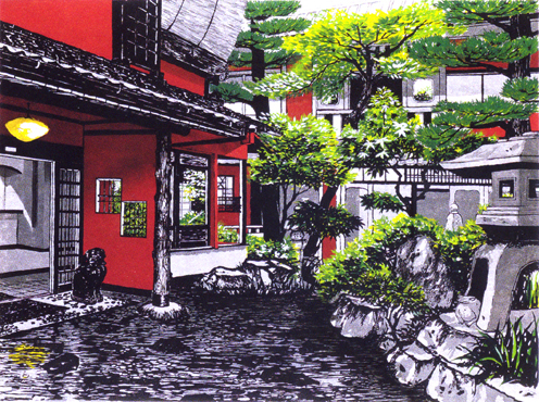 洋画 紅楼依緑【こうろういりょく】