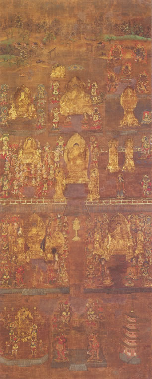 重文　興福寺曼荼羅図