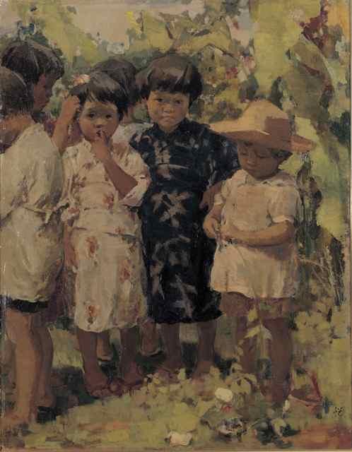 朝　　桜井悦（1910-1989）