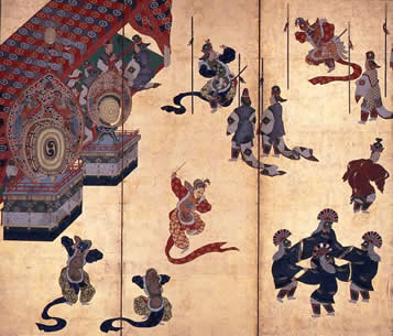 たっぷり見たい屏風絵　