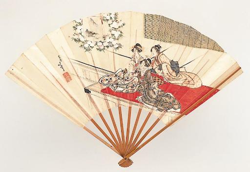 鴻池コレクション扇絵名品展