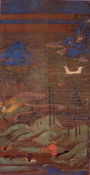 聖徳太子絵伝　第3幅