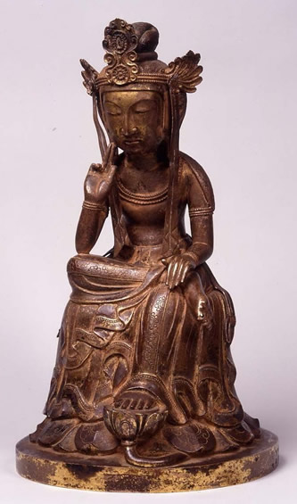 重要文化財 金銅弥勒菩薩半跏像