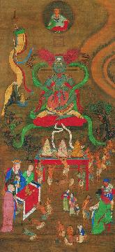 焔口餓鬼図[面然大士]