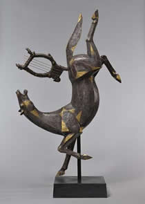 彫刻　「春雷」