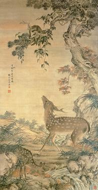 【前期】何元鼎　侯禄図