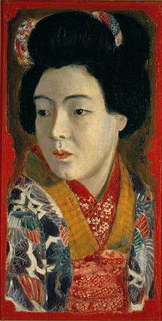 岸田劉生≪麗子十六歳の像≫