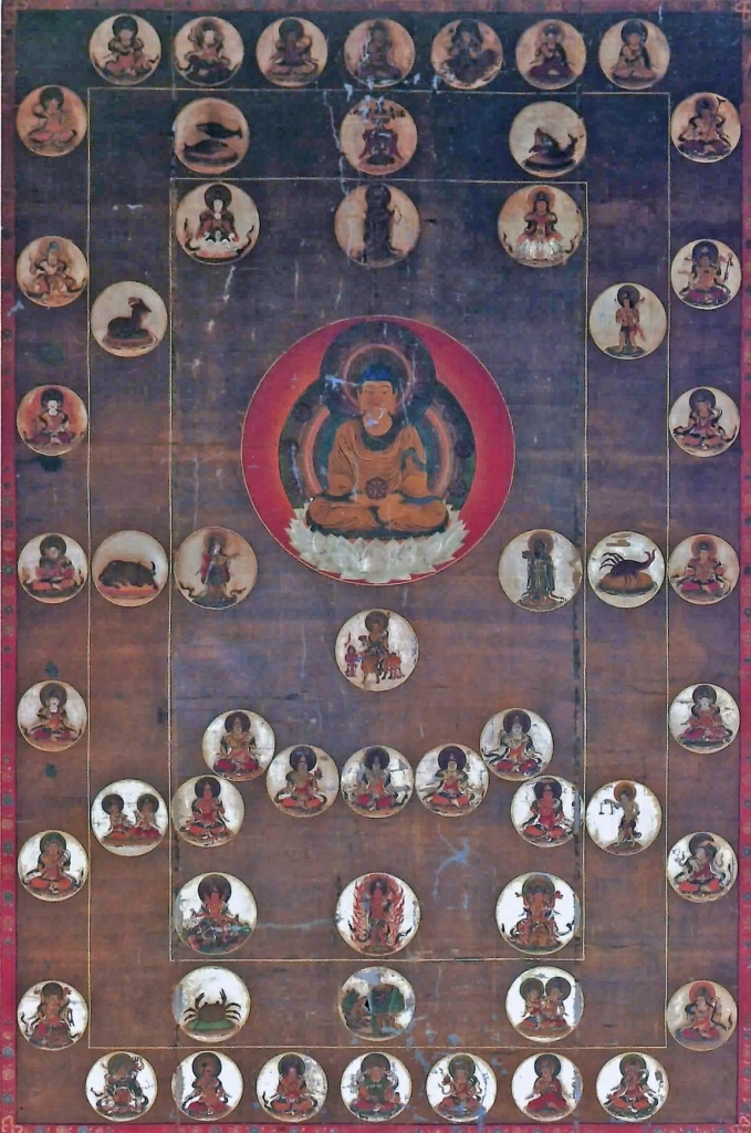 大阪府指定文化財　北斗曼荼羅図　