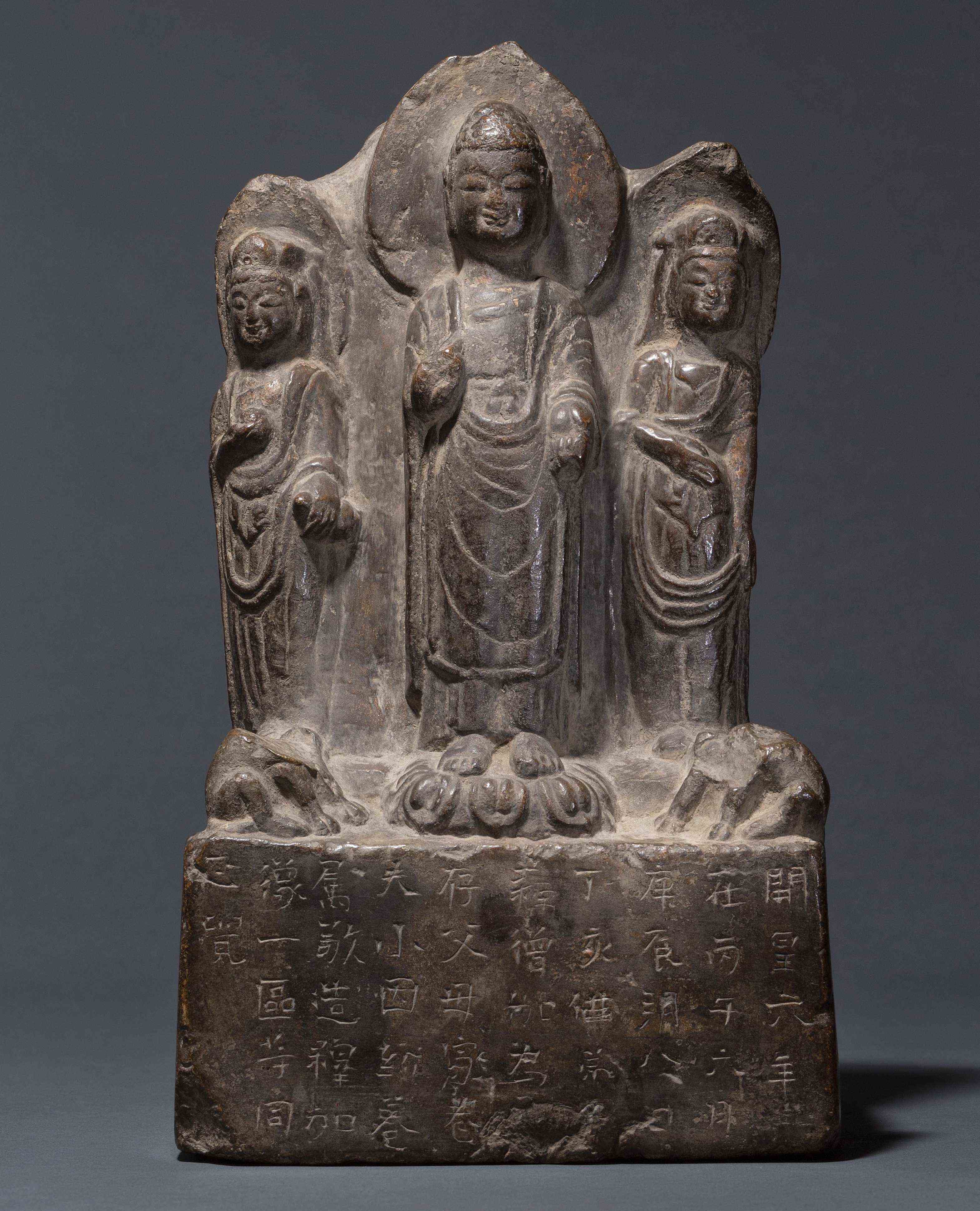 如来三尊像（正面）