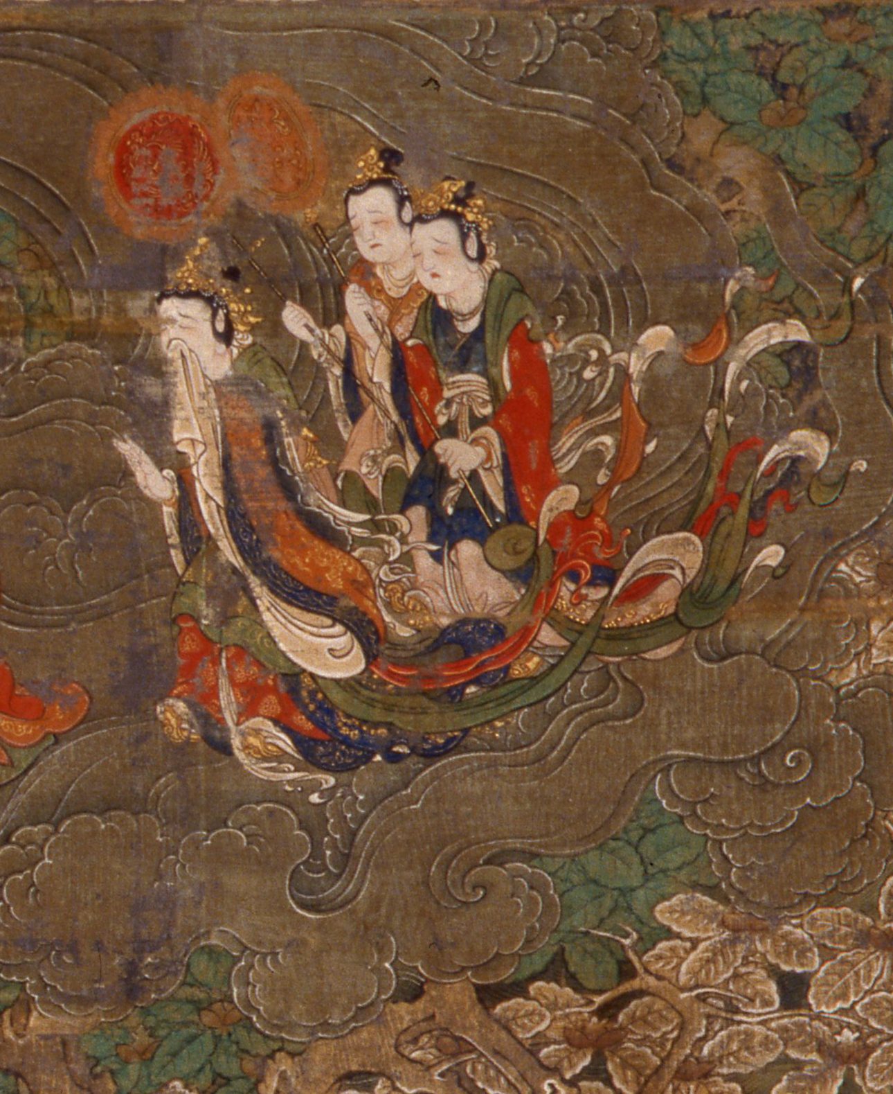 重要文化財　涅槃図（部分）