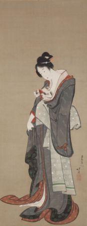 美人愛猫図（びじんあいびょうず）