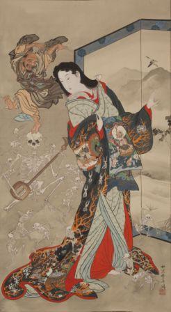 一休禅師地獄太夫図（いっきゅうぜんじじごくだゆうず）