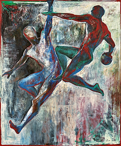 洋画　≪青年≫