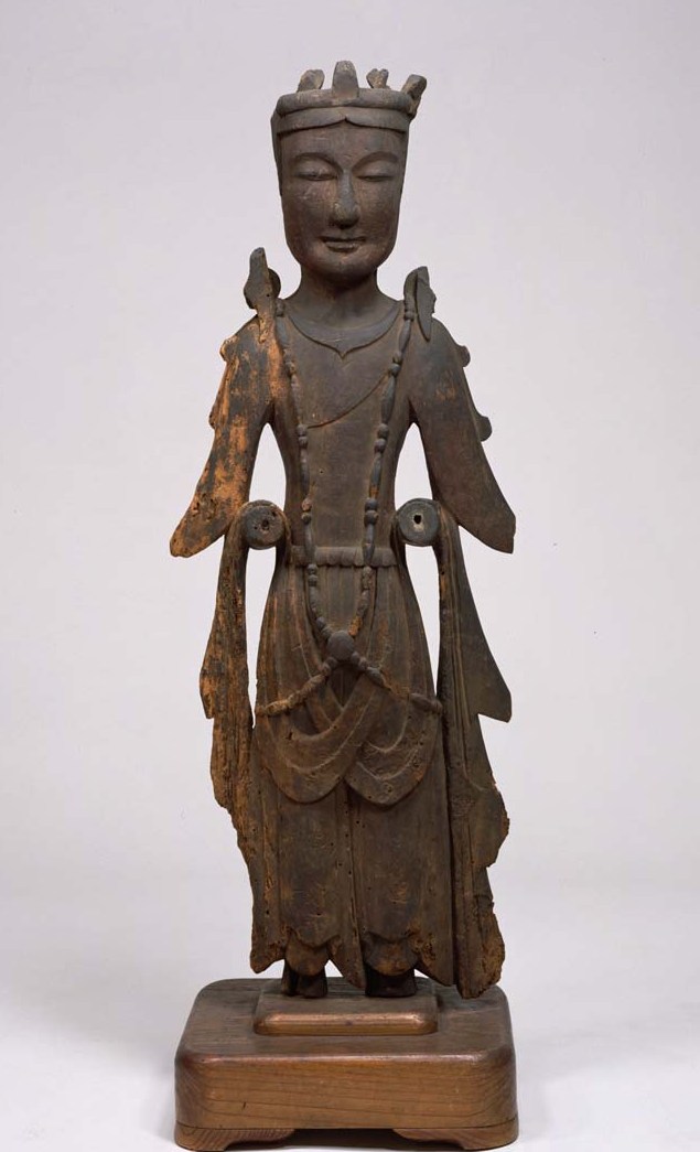 木造 菩薩立像 飛鳥時代（７世紀）　東京国立博物館