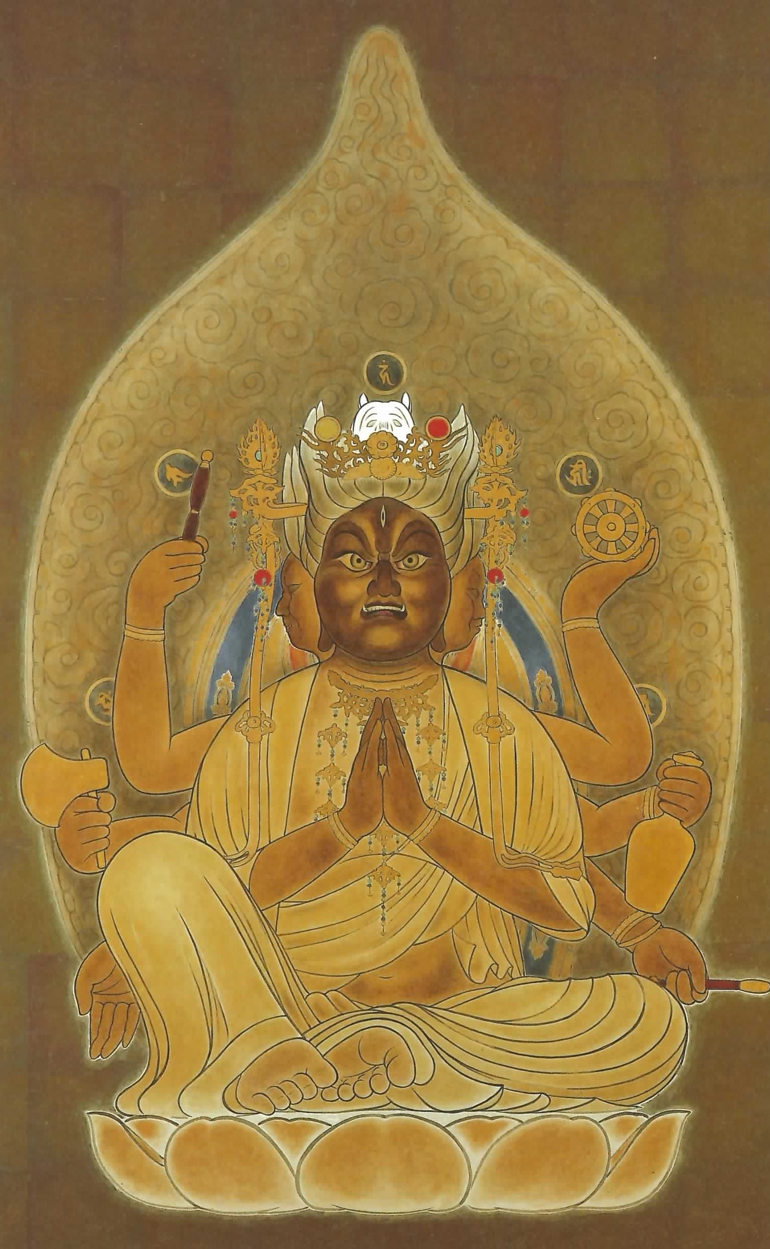 第29番　青葉山　松尾寺　御本尊前立　馬頭観世音菩薩