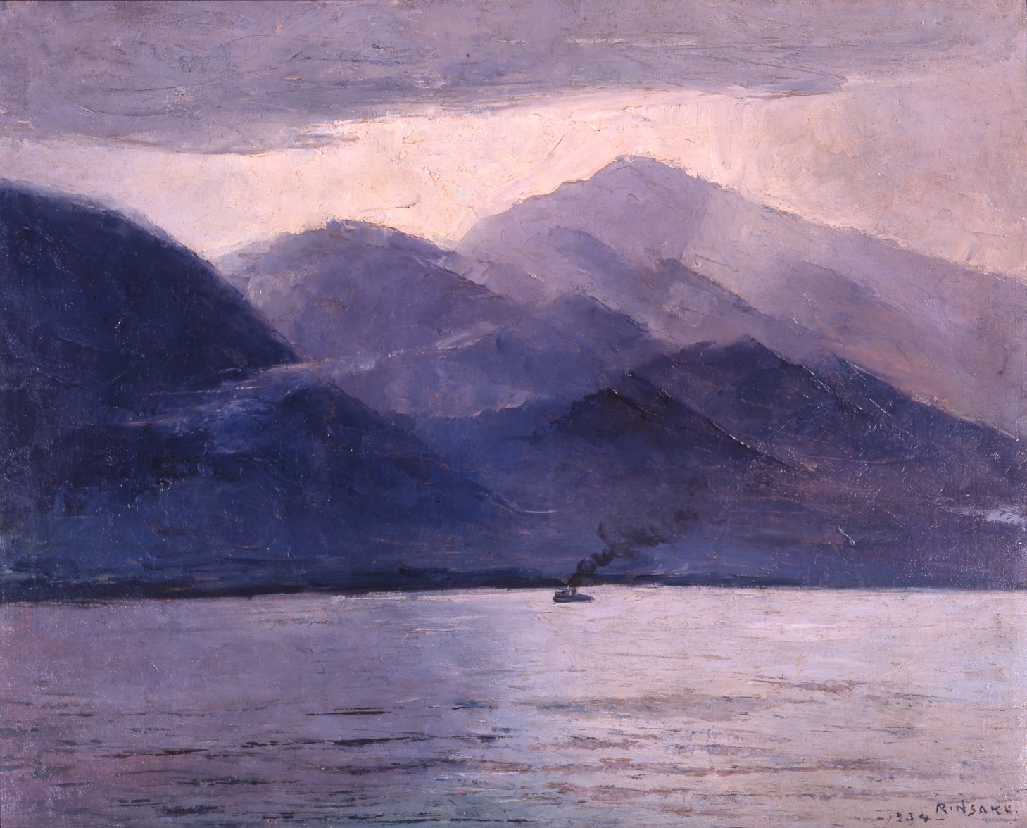 雨後（芦ノ湖）