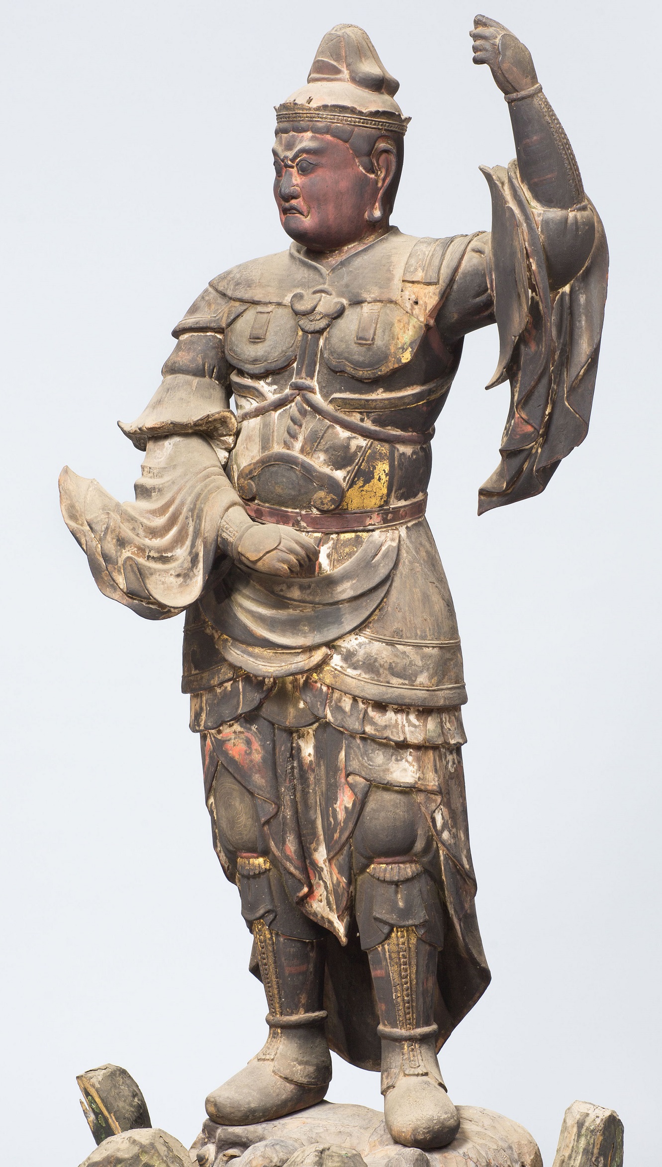 重要文化財 木造 四天王立像[持国天]　