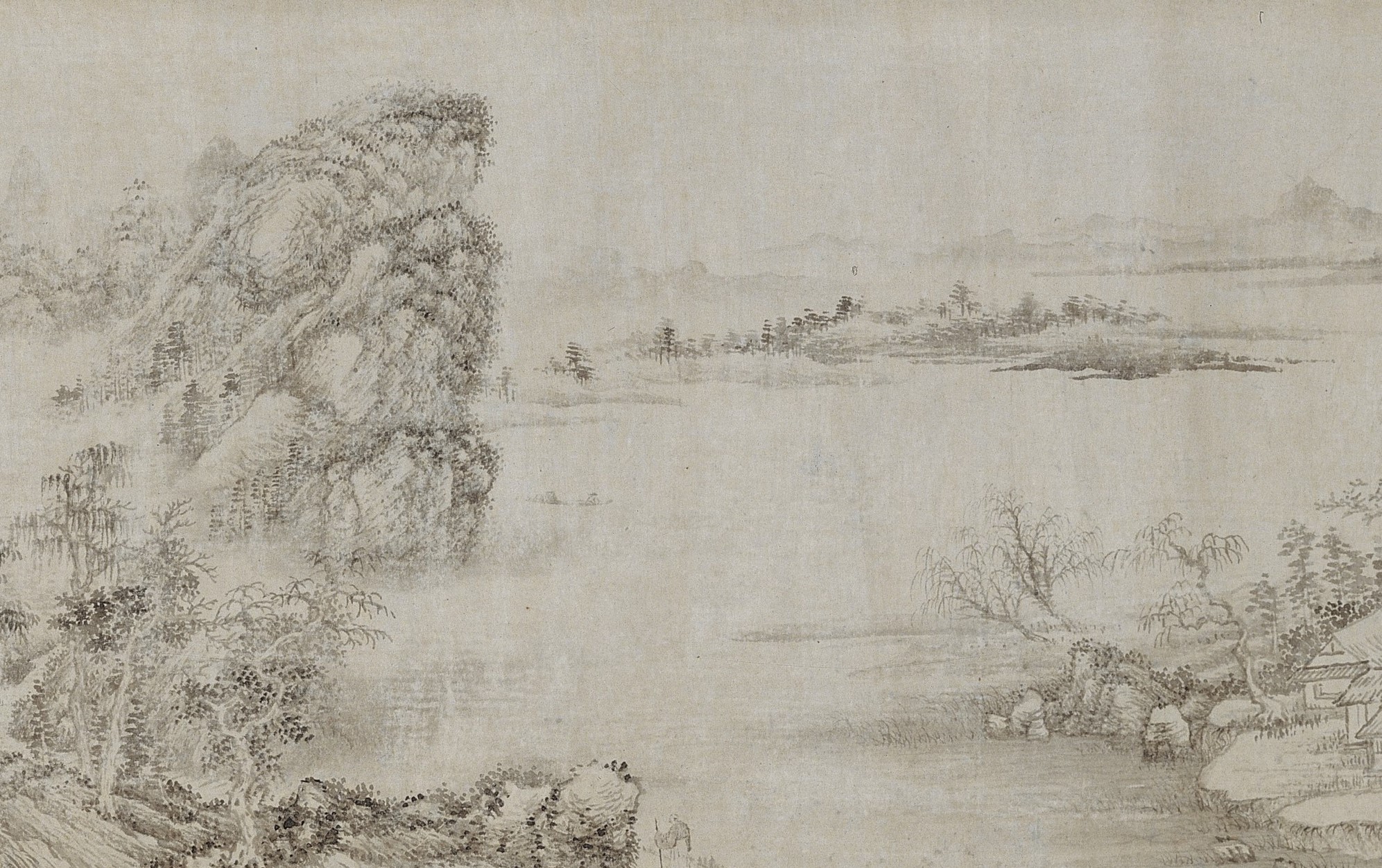 画中游　中国の山水画