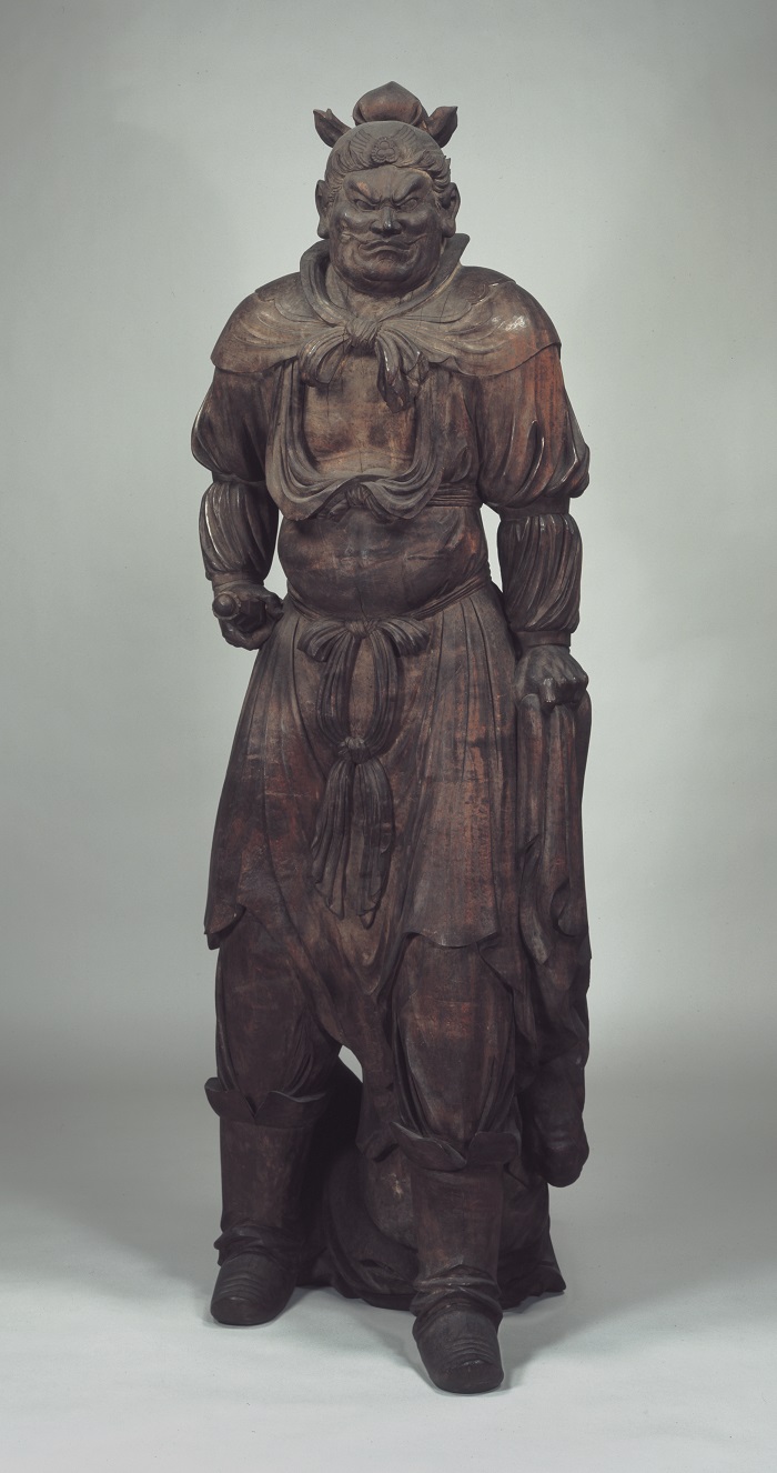 執金剛神立像（しゅこんごうじんりゅうぞう）　竹内久一作