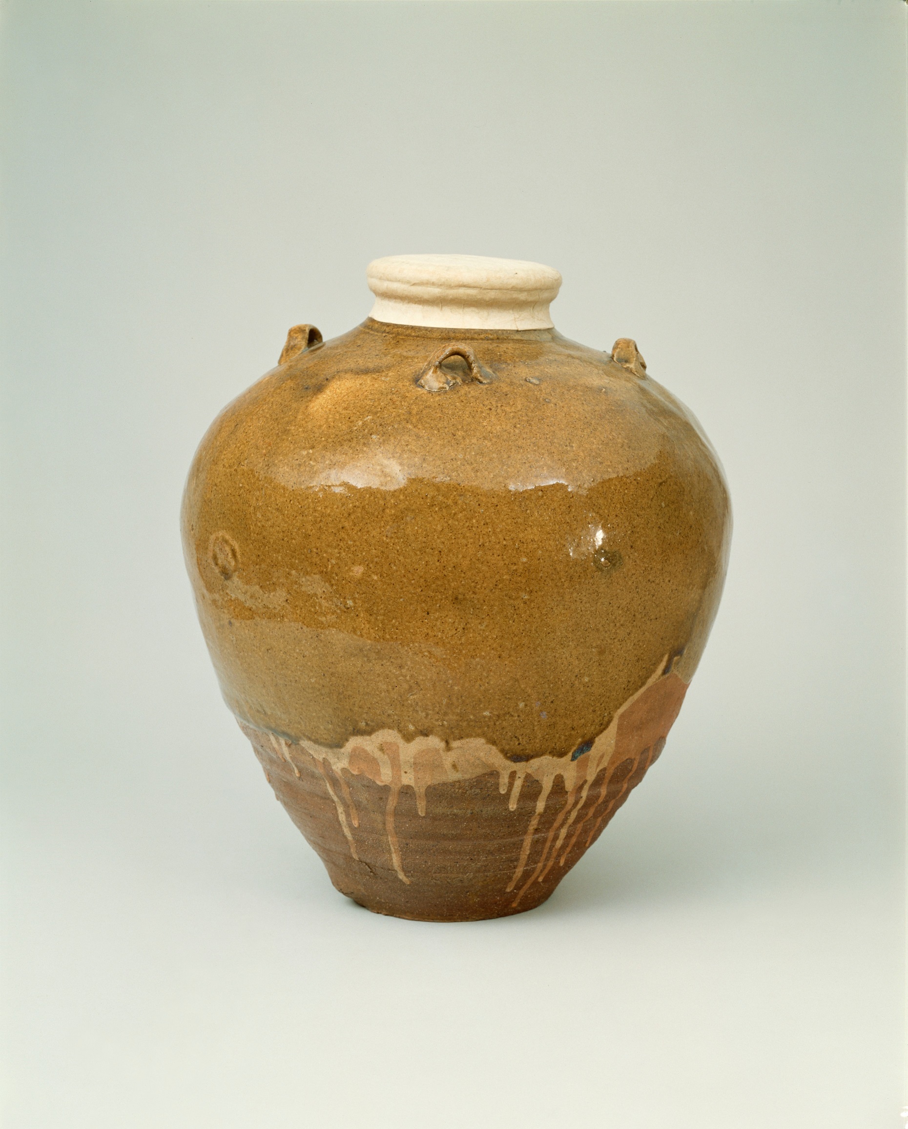 重要文化財《唐物茶壺 銘松花》　大名物（豊臣秀吉所持）