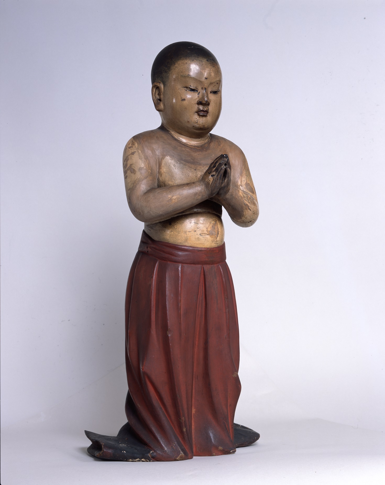 聖徳太子二歳像（南無仏太子像）　京都・白毫寺