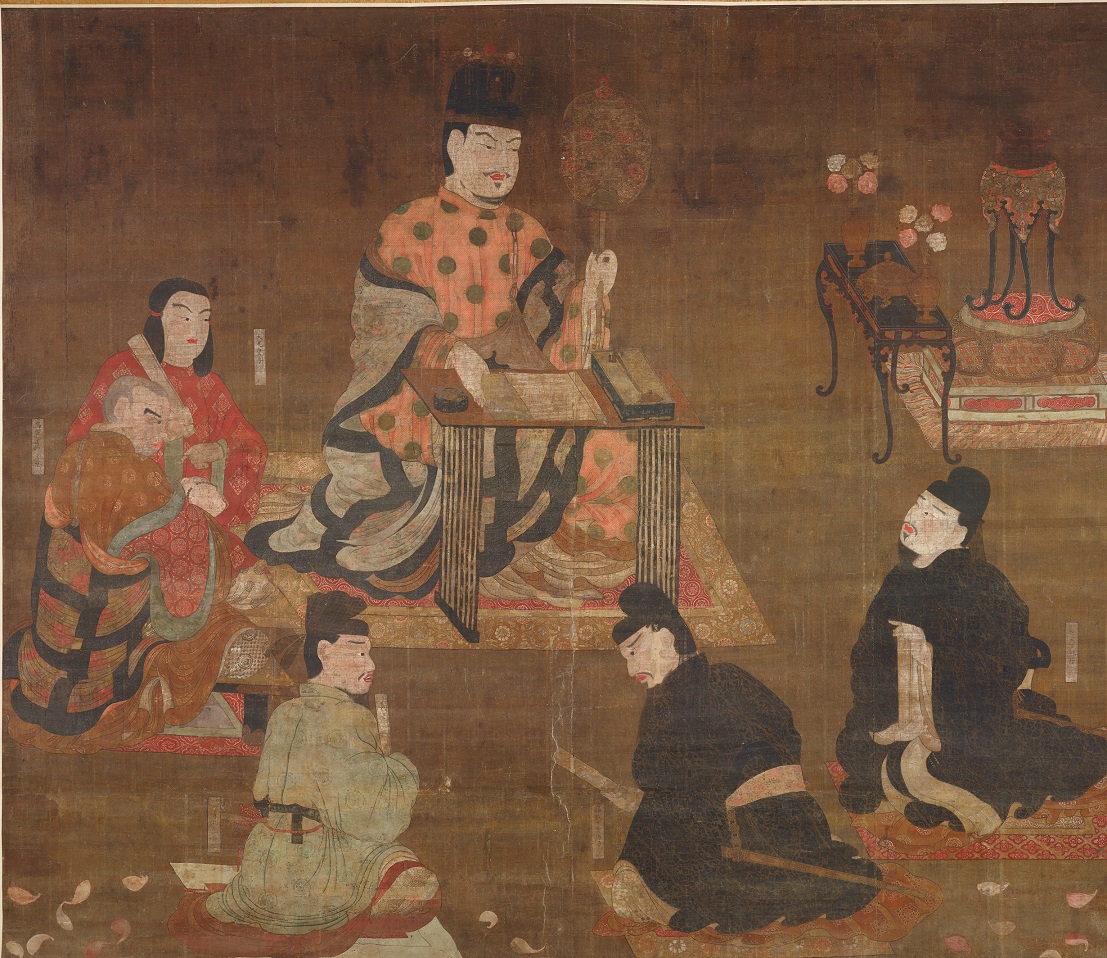 重要文化財 聖徳太子勝鬘経講讃図  兵庫・斑鳩寺