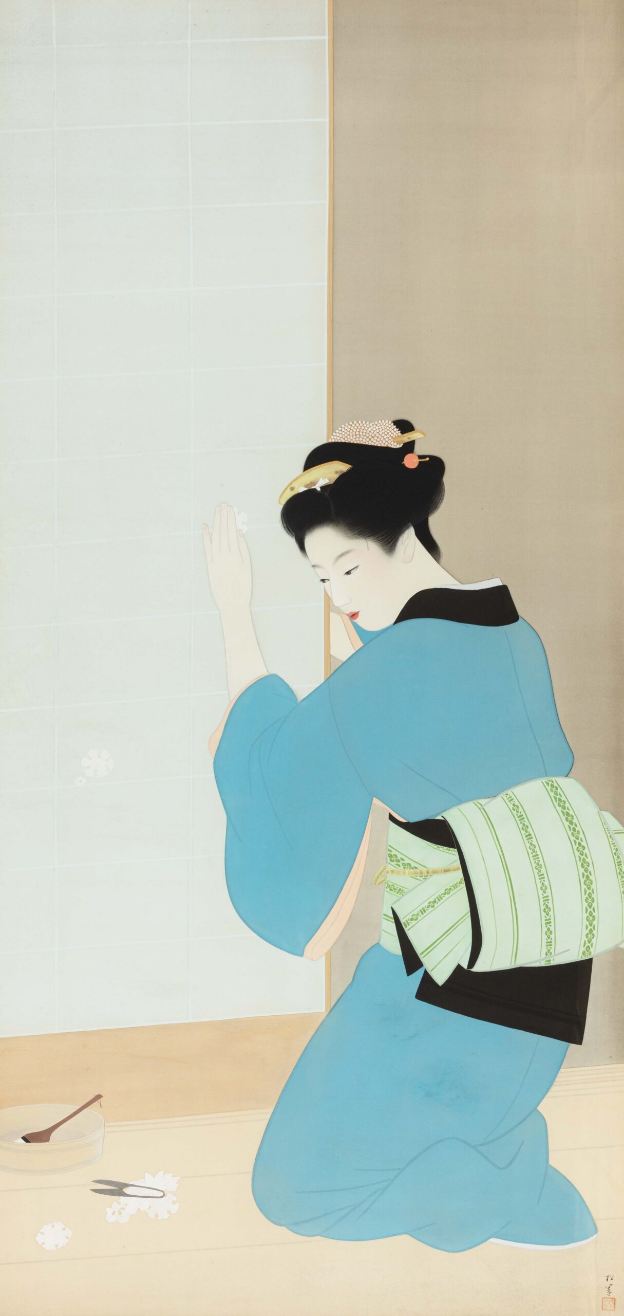 上村松園 《晩秋》